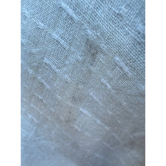 Flax Poetry Pullover Cowl Neck 100% Linen Lagenlook Top Minimalist Off White 6 - Picture 9 of 10